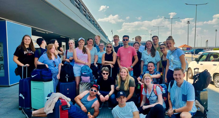 Vertek naar Griekenland!